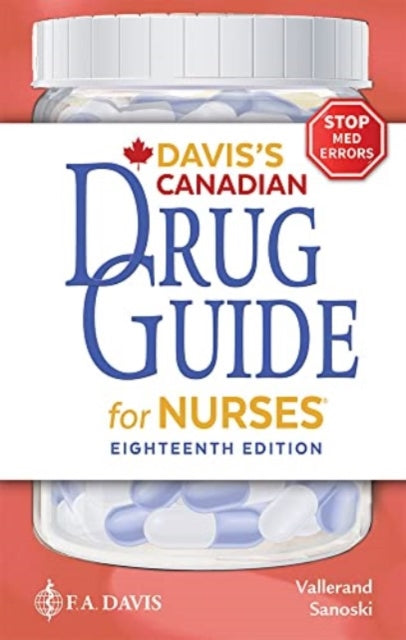 Book cover of: Davis's Canadian Drug Guide for Nurses. By: April Hazard Vallerand