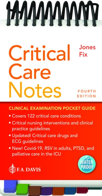 Book cover of: Critical Care Notes. By: Janice Jones