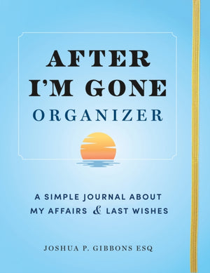 After I'm Gone Organizer