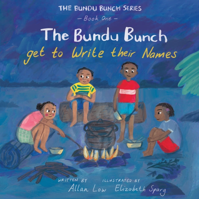 Book cover of: Bundu Bunch get to write their names. By: Allan Low