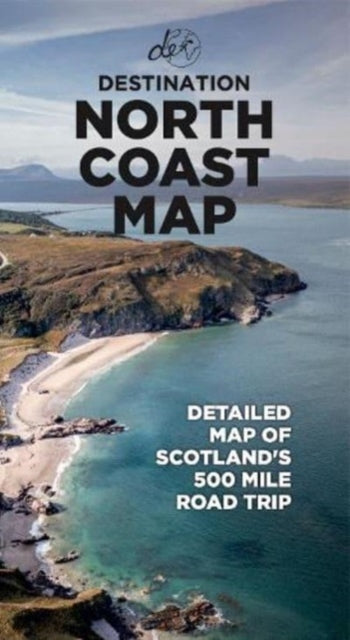 Book cover of: North Coast Road Trip Map