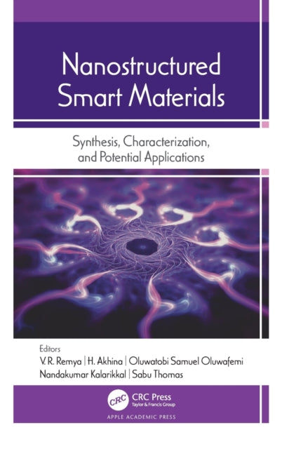 Book cover of: Nanostructured Smart Materials. By: V. R. Remya