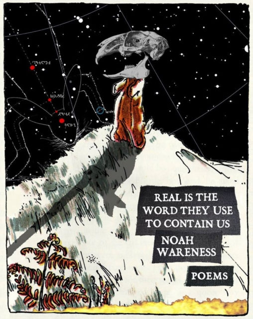 Book cover of: Real is the Word They Use to Contain Us. By: Noah Wareness