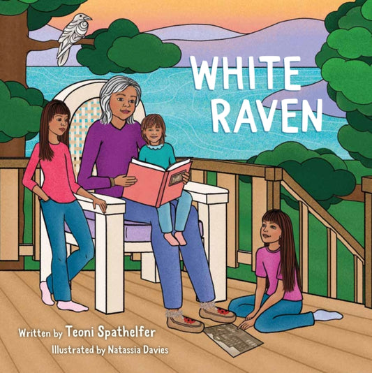 Book cover of: White Raven. By: Teoni Spathelfer