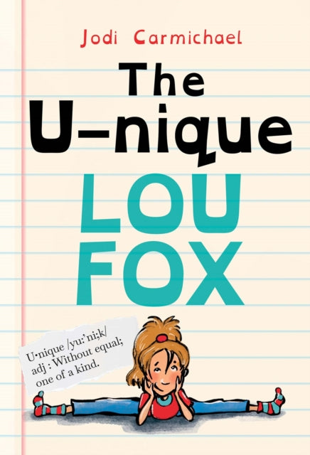 Book cover of: Unique Lou Fox. By: Jodi Carmichael