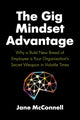 Book cover of: Gig Mindset Advantage. By: Jane McConnell