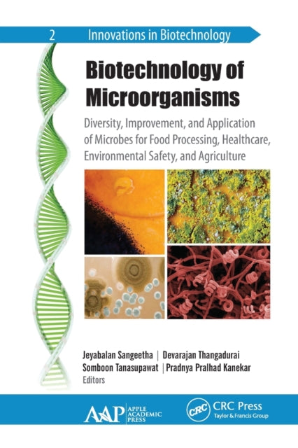 Book cover of: Biotechnology of Microorganisms. By: Jeyabalan Sangeetha