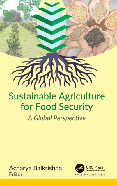 Book cover of: Sustainable Agriculture for Food Security. By: Balakrshna