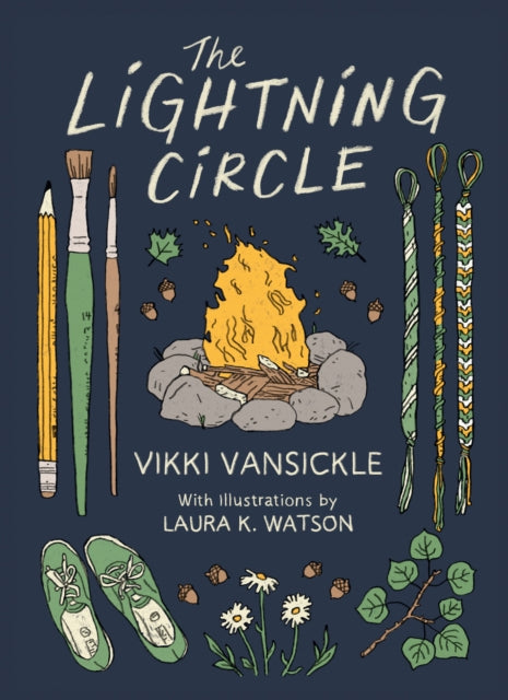 Book cover of: Lightning Circle. By: Vikki VanSickle