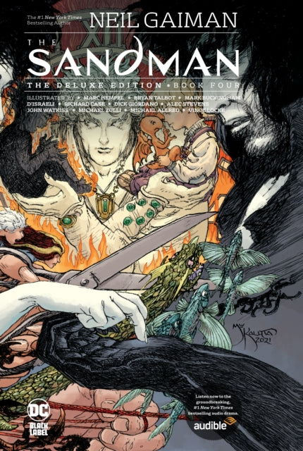 Book cover of: Sandman: The Deluxe Edition Book Four. By: Neil Gaiman