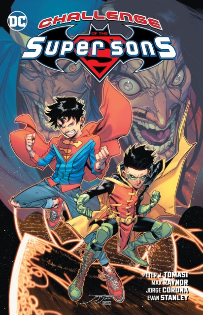 Book cover of: Challenge of the Super Sons. By: Peter Tomasi