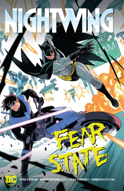 Book cover of: Nightwing: Fear State. By: Tom Taylor