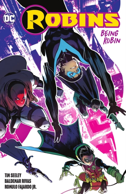 Book cover of: Robins: Being Robin. By: Tim Seeley