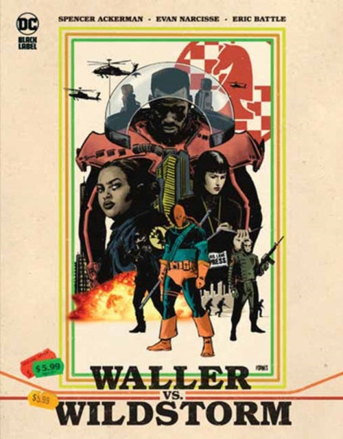 Book cover of: Waller vs. Wildstorm. By: Spencer Ackerman