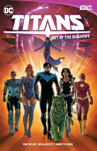 Book cover of: Titans Vol. 1: Out of the Shadows. By: Taylor, Tom