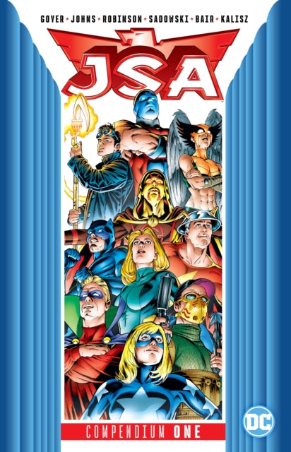 Book cover of: JSA Compendium One. By: Joe Kelly