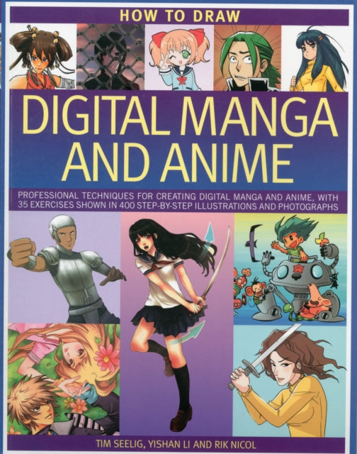 Book cover of: How to Draw Digital Manga and Anime