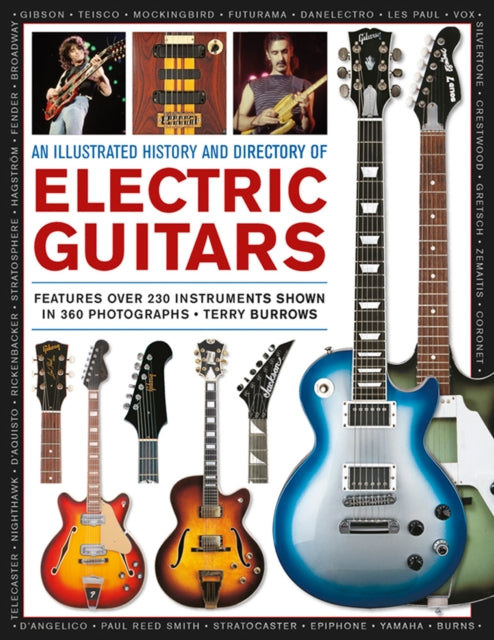 Book cover of: History and Directory of Electric Guitars. By: Terry Burrows