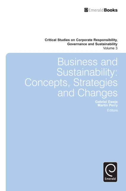 Book cover of: Business & Sustainability