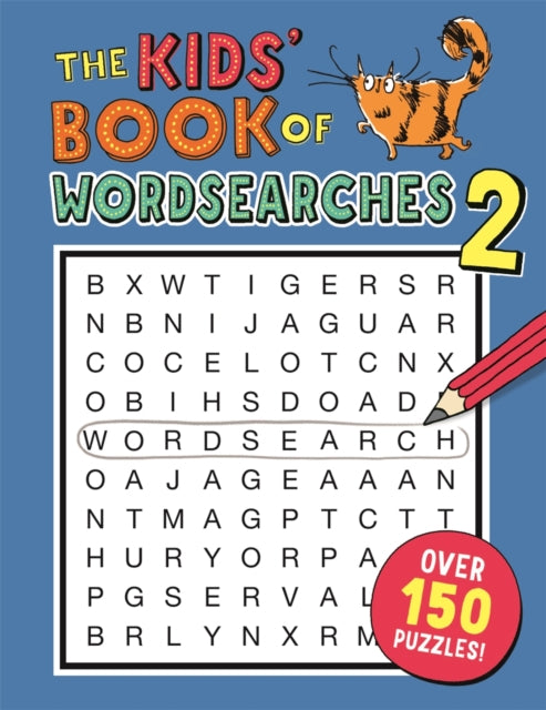 Book cover of: Kids' Book of Wordsearches 2. By: Gareth Moore