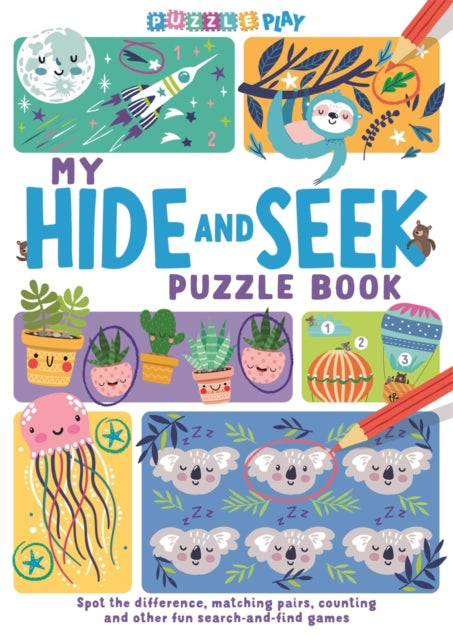 Book cover of: My Hide and Seek Puzzle Book. By: Max Jackson