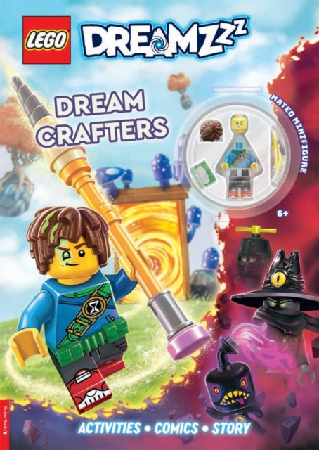 LEGO® DREAMZzz™: Dream Crafters Activity Book  (with Mateo LEGO® minifigure) 9781780559568 LEGO®