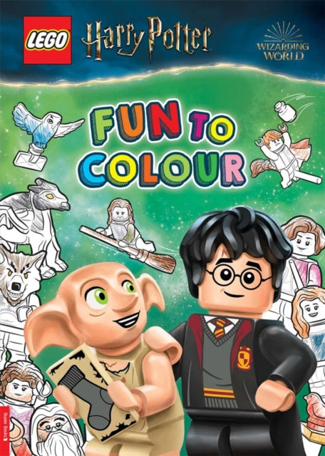Book cover of: LEGO® Harry Potter™: Fun to Colour (Dobby Edition). By: LEGO®