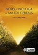 Book cover of: Biotechnology of Major Cereals. By: Huw D. Jones