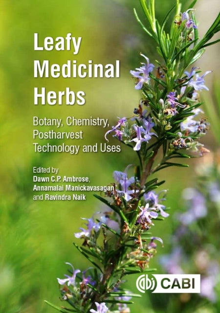 Book cover of: Leafy Medicinal Herbs. By: Dawn C. P. Ambrose
