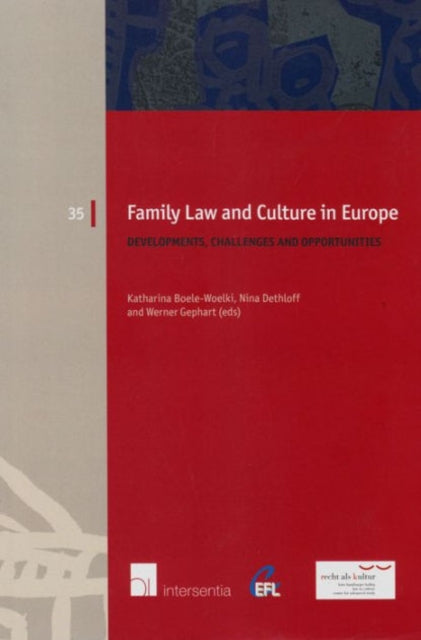 Book cover of: Family Law and Culture in Europe