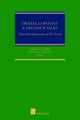 Book cover of: Digital Content and Distance Sales. By: Ignace Claeys