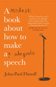 Book cover of: Modest Book About How to Make an Adequate Speech. By: John Paul Flintoff