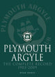 Book cover of: Plymouth Argyle: The Complete Record 1903-2009