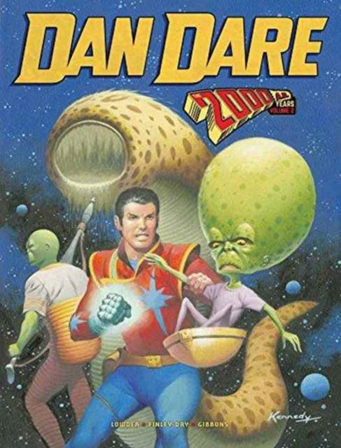 Book cover of: Dan Dare: The 2000 AD Years, Volume Two. By: Gerry Finley-Day