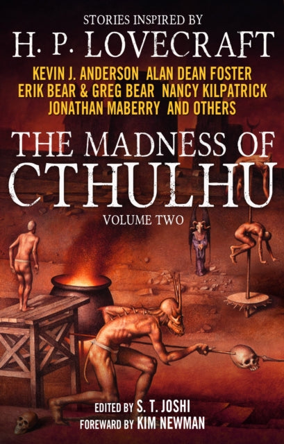 Book cover of: Madness of Cthulhu Anthology (Volume Two). By: S. T. Joshi
