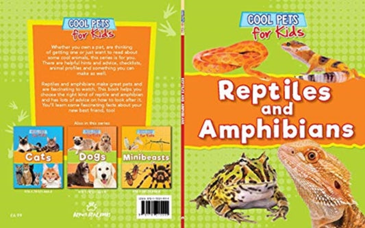 Book cover of: REPTILES & AMPHIBIANS. By: Dawn Titmus