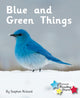 Book cover of: Blue and Green Things. By: Stephen Rickard