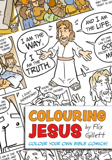 Book cover of: Colouring Jesus. By: Flix Gillett