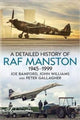 Book cover of: Detailed History of RAF Manston 1945-1999. By: Joe Bamford
