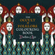 Book cover of: Occult & Folklore Colouring Book. By: Duchess of Lore