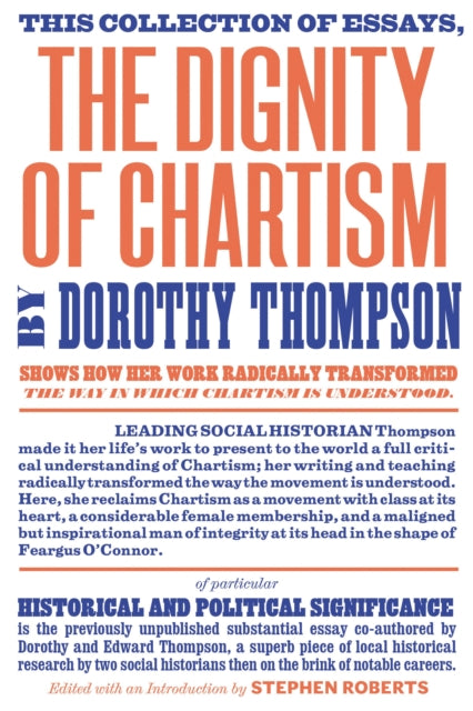 Book cover of: Dignity of Chartism. By: Dorothy Thompson