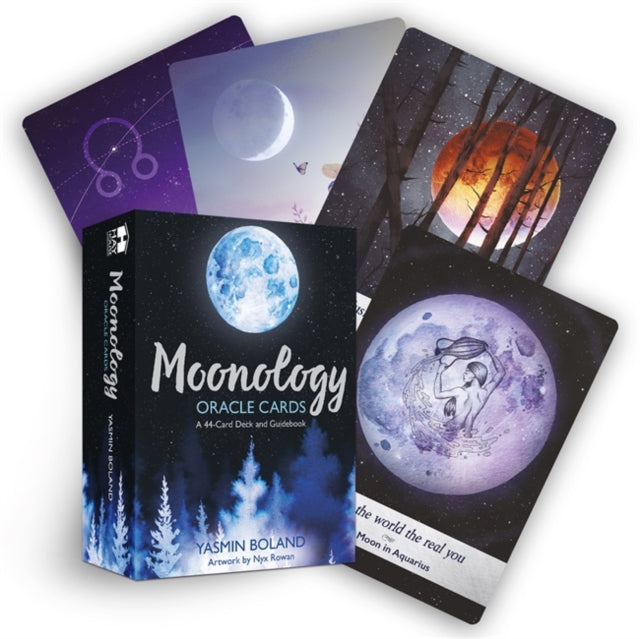 Book cover of: Moonology™ Oracle Cards. By: Yasmin Boland