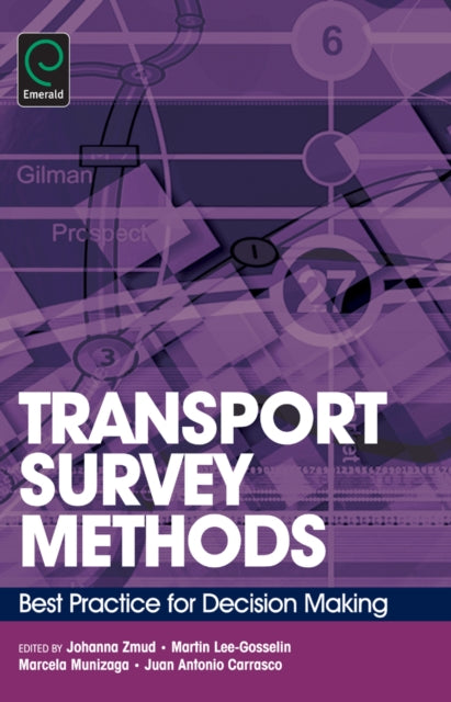Book cover of: Transport Survey Methods. By: Johanna Zmud