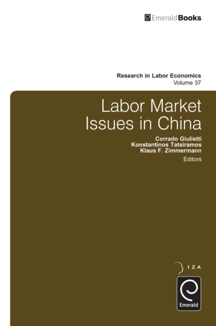 Book cover of: Labor Market Issues in China