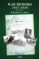 Book cover of: War Memoirs 1917-1919. By: Wilfred R. Bion