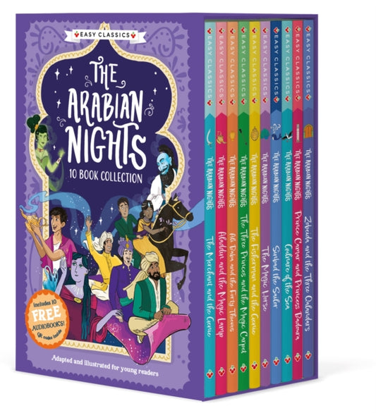 Book cover of: Arabian Nights Children's Collection (Easy Classics): 10 Book Box Set