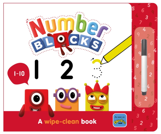 Numberblocks 1-10: A Wipe-Clean Book 9781782269540 Tori Cotton