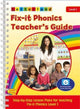 Book cover of: Fix-it Phonics - Level 1 - Teacher's Guide (2nd Edition). By: Lisa Holt