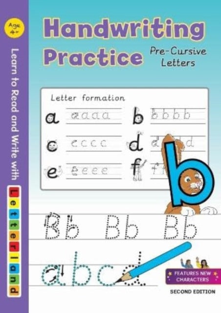 Book cover of: Handwriting Practice - Pre-Cursive Letters