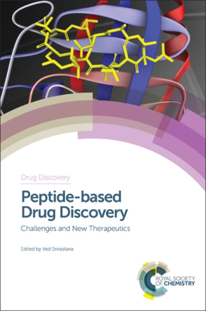 Book cover of: Peptide-based Drug Discovery. By: Ved Srivastava
